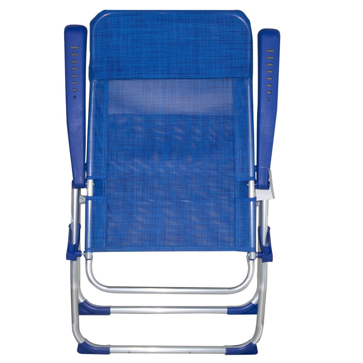 Chaise longue 379530 inclinable 8 positions avec accoudoirs tube 22mm aluminium