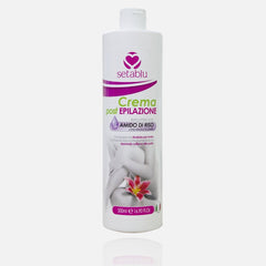 SETABLU Crème après épilation 571814 amidon de riz 500ml atténue brûlure