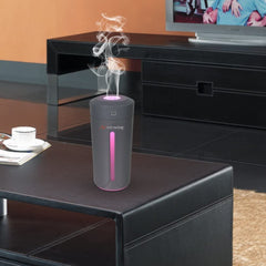 Diffuseur de parfum environnements avec led 7 couleurs 230ml humidificateur gris