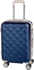 Coveri Collection Set 3 voyage trolley ABS 6065015 BERLIN Bleu et Blanc