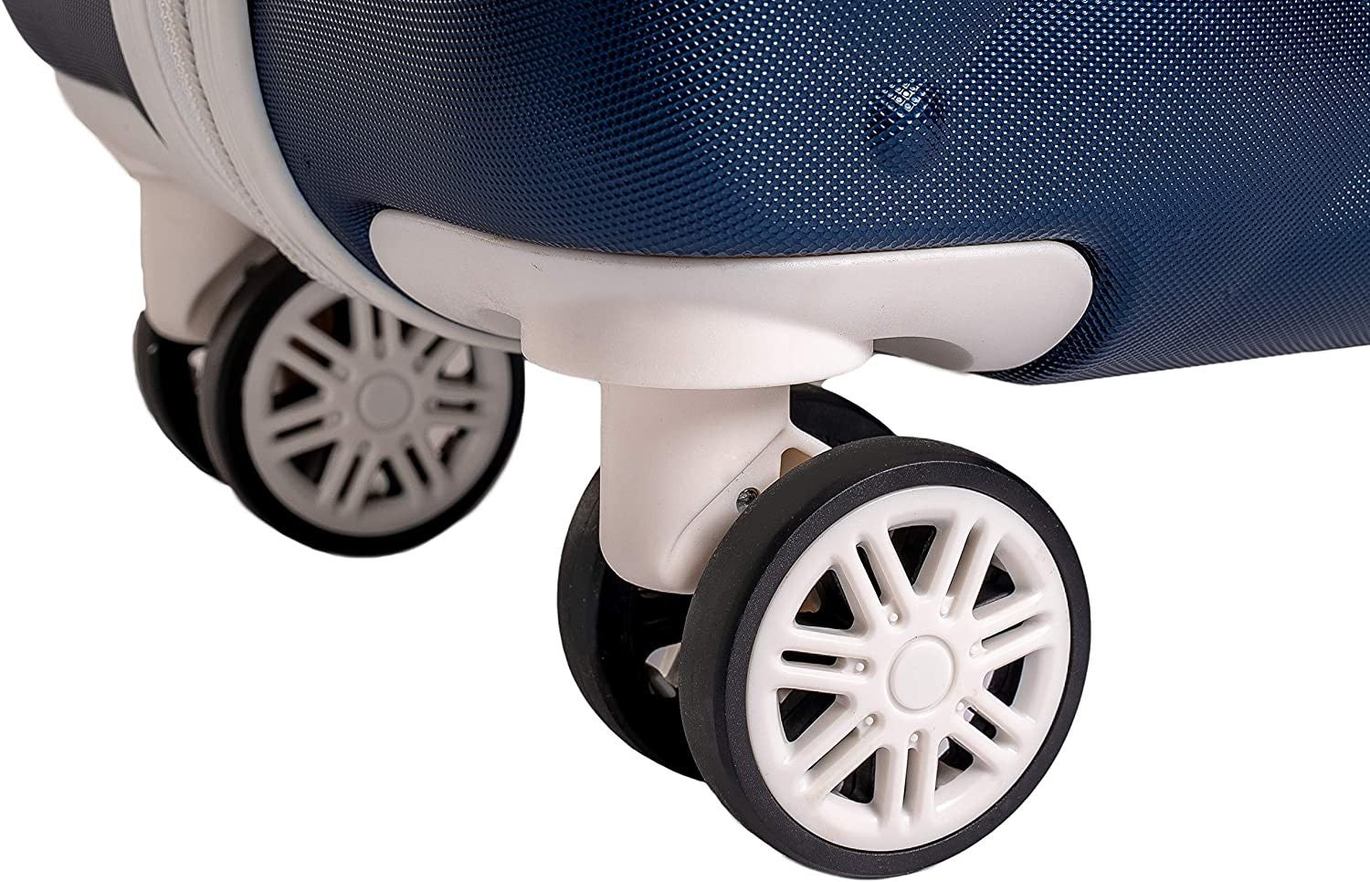 Coveri Collection Set 3 voyage trolley ABS 6065015 BERLIN Bleu et Blanc