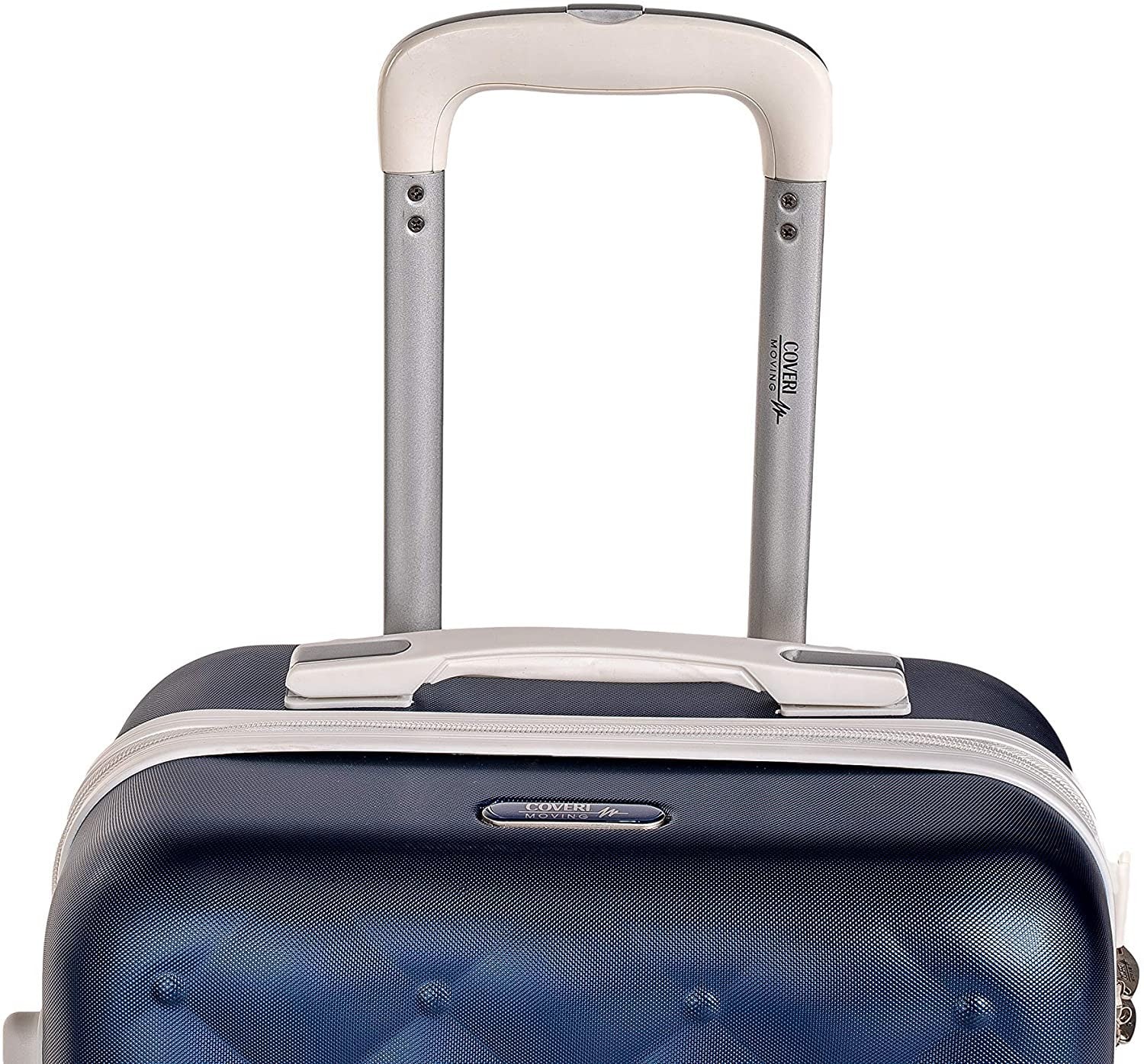 Coveri Collection Set 3 voyage trolley ABS 6065015 BERLIN Bleu et Blanc