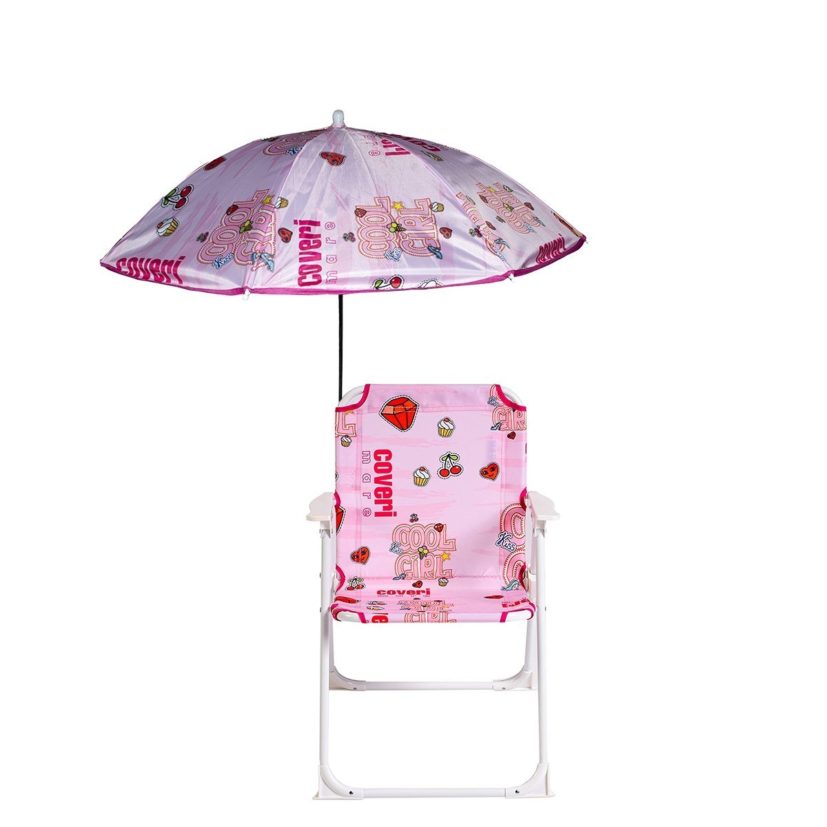Enrico Coveri 3177190 chaise et parasol enfants 38x25x52 Cm plage