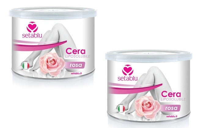 Kit SETABLU cire peaux sensibles, huile d’amande,spatules et bandes dépilatoires