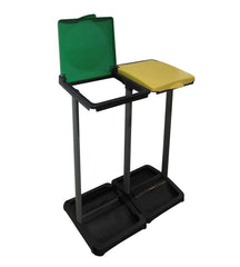 PORTE-SACS Art 9236 collecte séparée des déchets MISTER B 2 compartiments