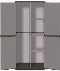 Armoire porte-balais de 68x40x168h cm Art 9234 mobile en plastique résine