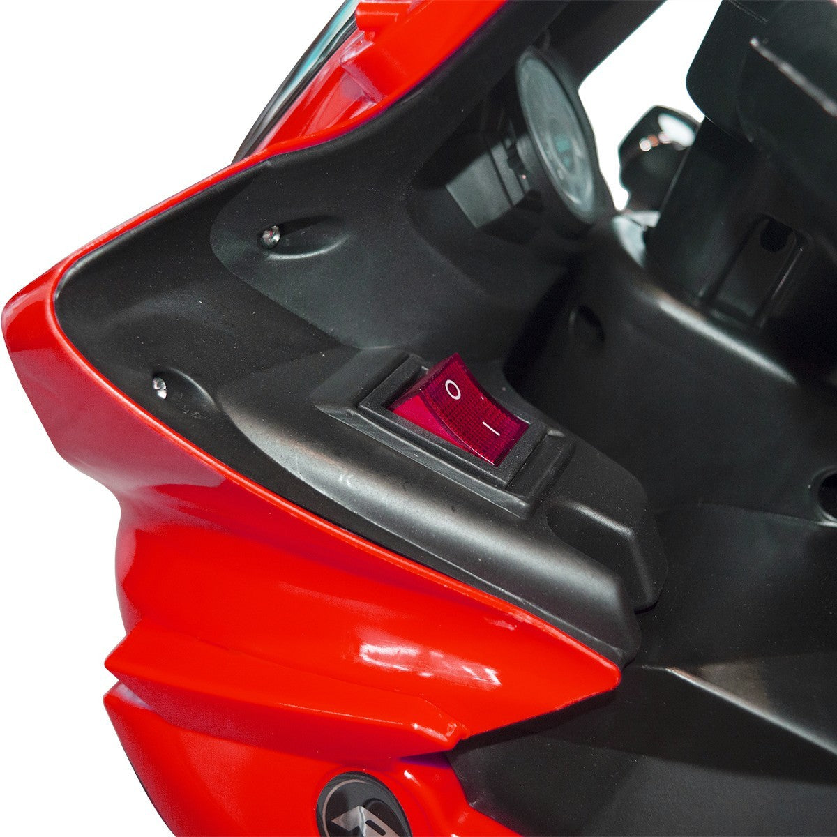Moto électrique enfants ARROW 6V 4ah B39330 contrôle au pied lumières et sons