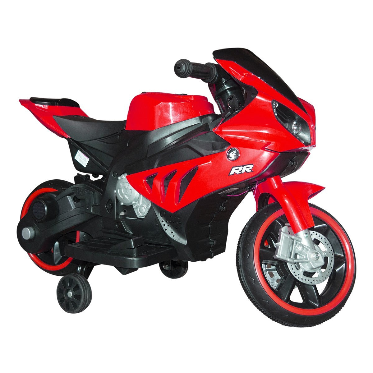 Moto électrique enfants ARROW 6V 4ah B39330 contrôle au pied lumières et sons