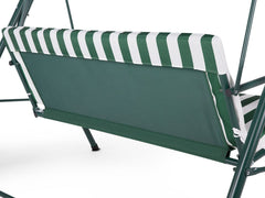 Bascule 3 places 349001 structure en acier peint 170x110x152cm tubulaire 16mm