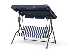Bascule 3 places 349001 structure en acier peint 170x110x152cm tubulaire 16mm