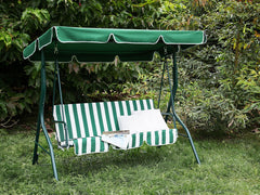 Bascule 3 places 349001 structure en acier peint 170x110x152cm tubulaire 16mm