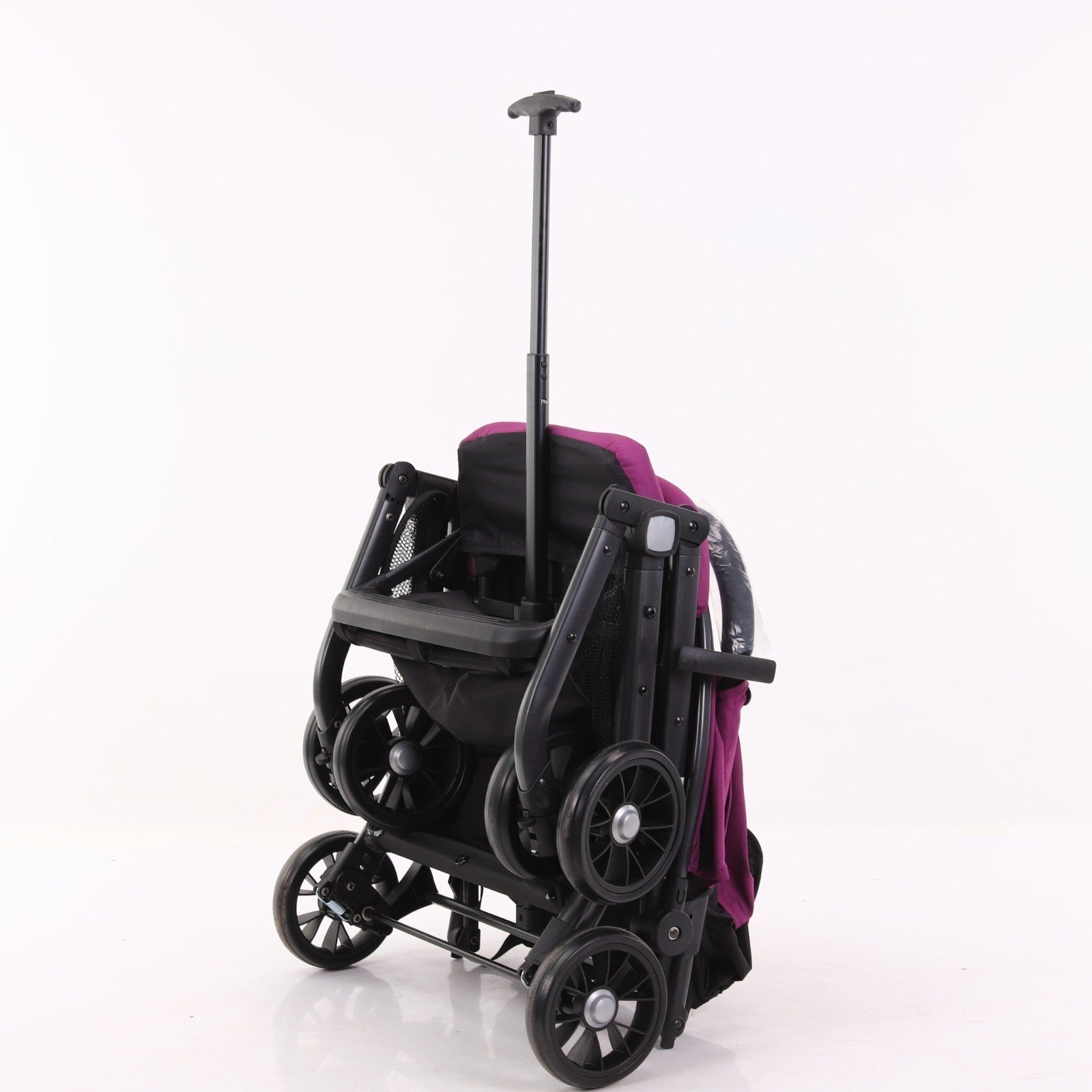 Poussette NUNU' BUGSY NU-C1-VN Purple 516612 pliant Chariot couvre-jambes