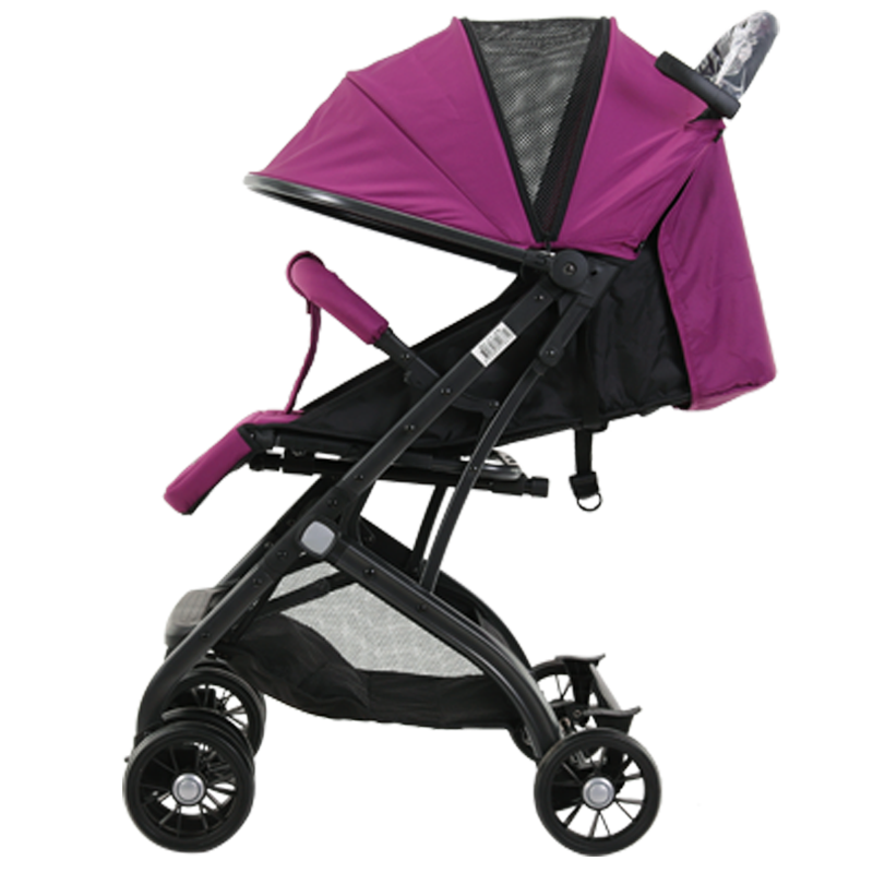 Poussette NUNU' BUGSY NU-C1-VN Purple 516612 pliant Chariot couvre-jambes