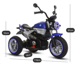 Moto électrique BKT BEE B34702 12V pour enfants entrée USB lumières et sons