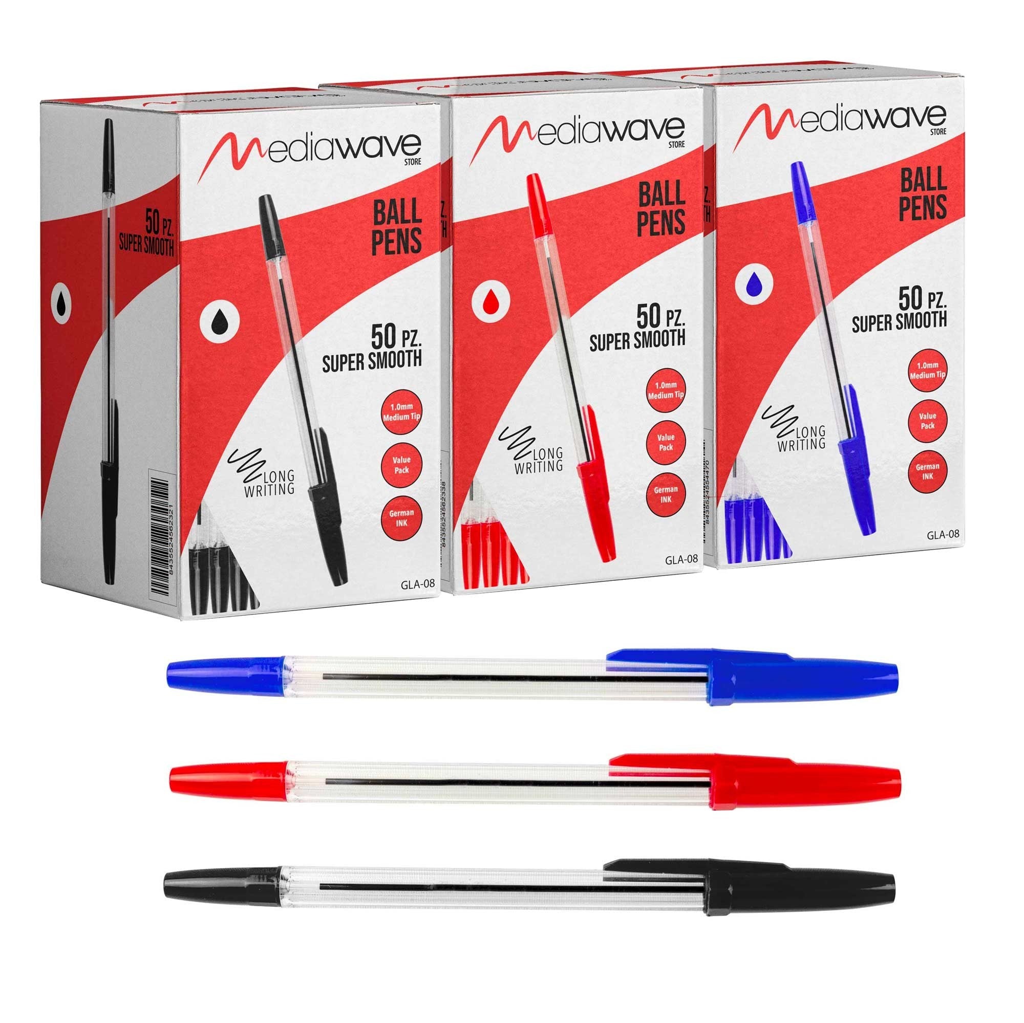 Pack 50 Stylos et 50 rouleaux papier thermique 57mm x 30mt foro12mm 55gr