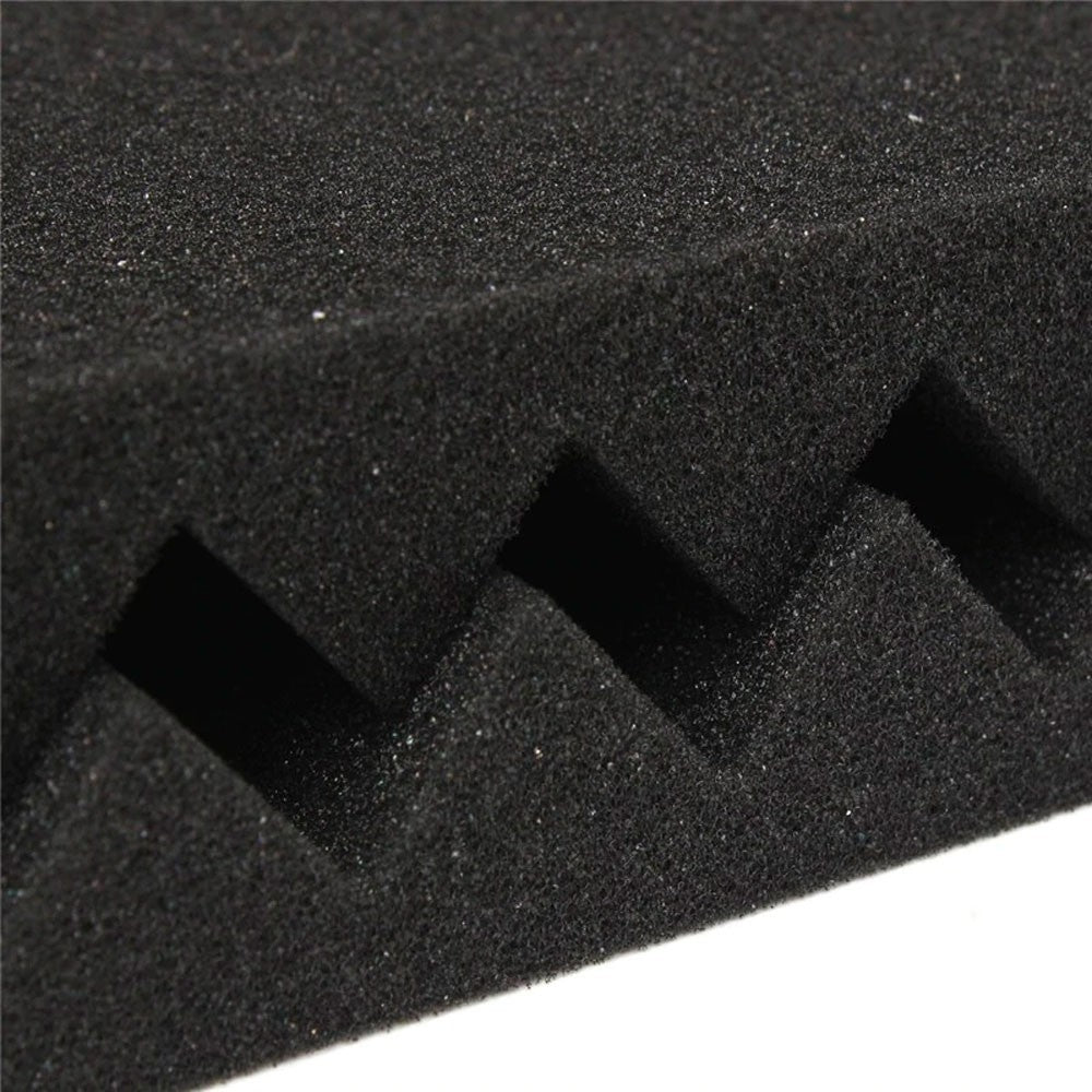 FUBUCA Kit 12pz Panneaux insonorisants en polyuréthane expansé 300x300x250m