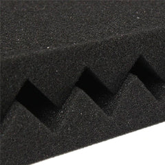 FUBUCA Kit 12pz Panneaux insonorisants en polyuréthane expansé 300x300x250m