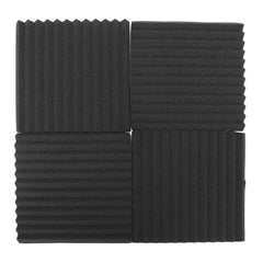 FUBUCA Kit 12pz Panneaux insonorisants en polyuréthane expansé 300x300x250m