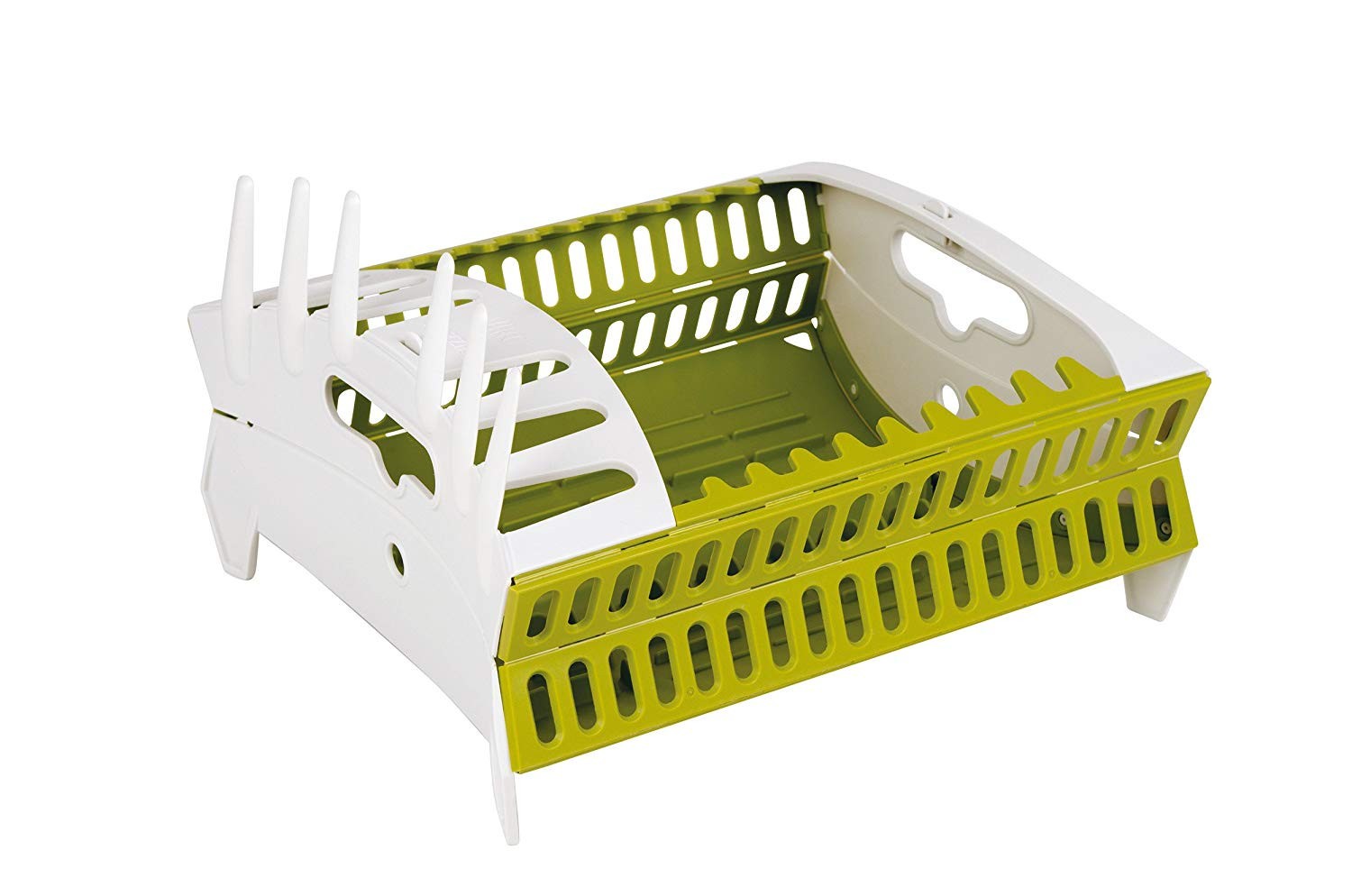 Égouttoir de rangement THINK FLAT pliable 871124 haute capacité, porte-couverts