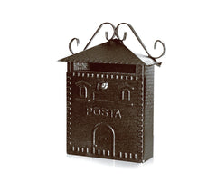 Boîte aux lettres Regius Iron Brown Art. 703 avec serrure 30x10x36 cm