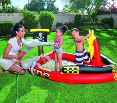 Piscine Play Center Pirates BESTWAY 53041 canon de pulvérisation 190x140x96 cm