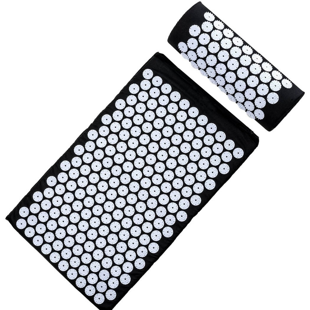 Tapis d’acupression et coussin 303302 posture dos détendre les muscles