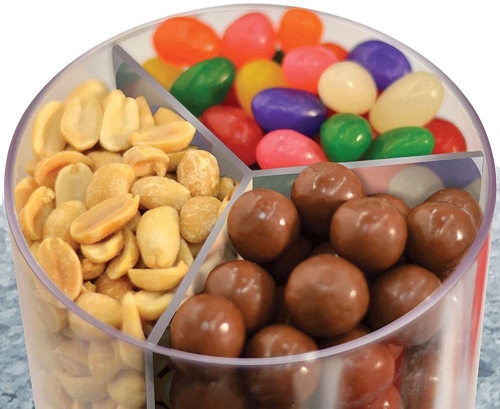 Distributeur de bonbons 113418 ALPINA base pivotant à 360 dB et 3 compartiments