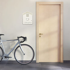 Boîte à clés 144234 en bois blanc 24 x 6 x 29.5 cm avec 6 pinces