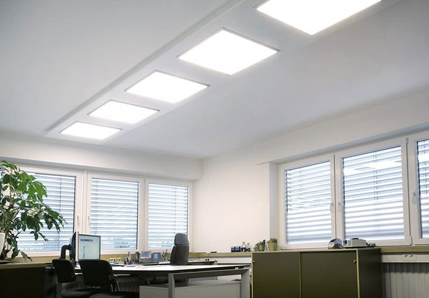 Panneau LED lumière 48watts 6500K 606016 encastré 60x60cm lumière froide classeA