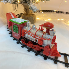 Train de Noël et piste 556234 circonférence de 75cm avec lumières et des sons