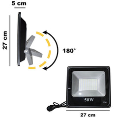 Phare extérieur led mur lumière 50W étanche 115837 IP66 6500K lumière froide