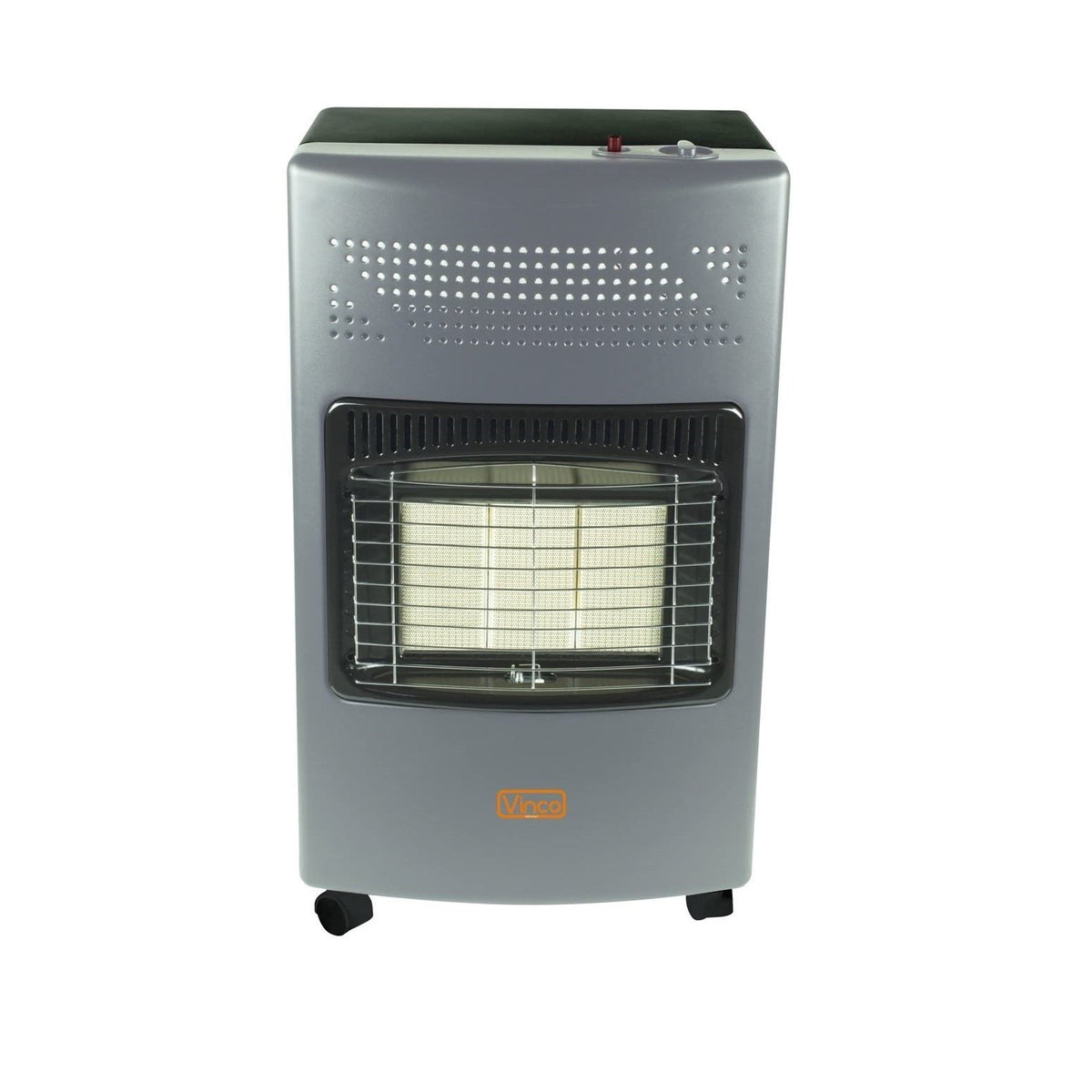 Poêle à gaz 71406 avec panneau infrarouge 3 briques VINCO 4200 W 36x41x72 cm