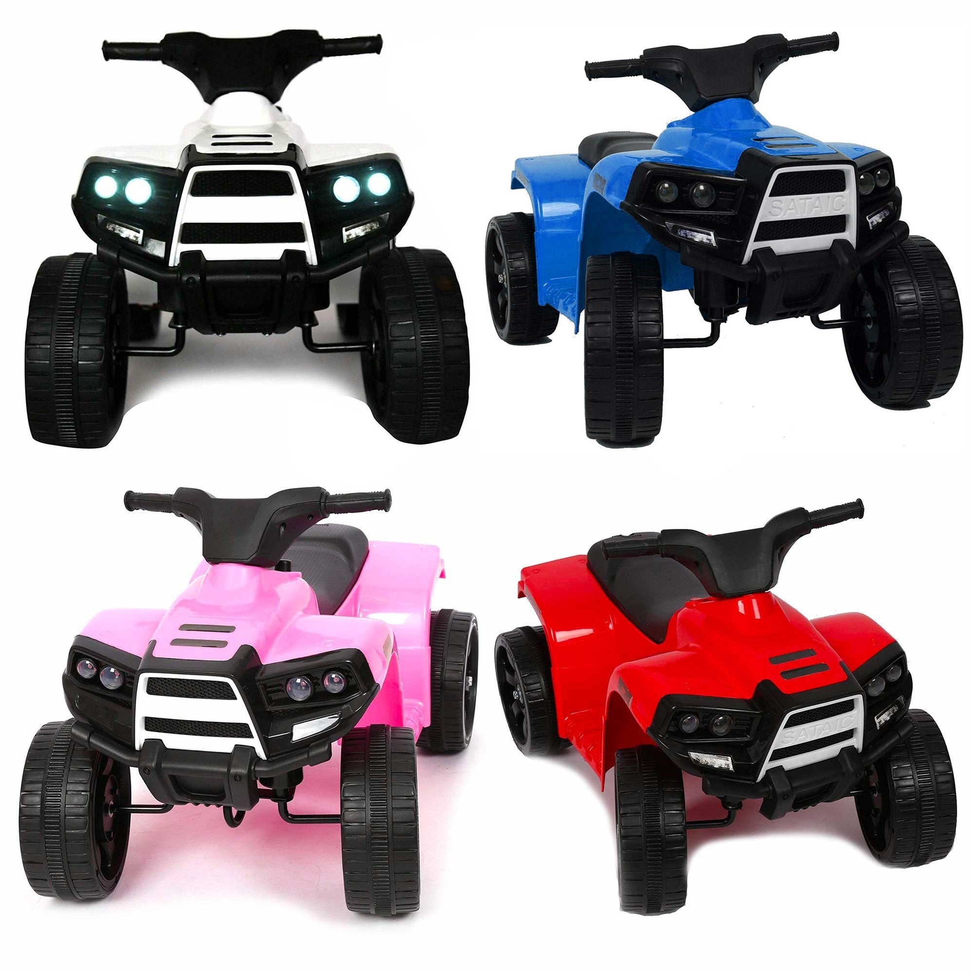 MiniQuad électrique pour enfant GIAQUINTO 6V lumières led 4Ah vitesse max.4km/h