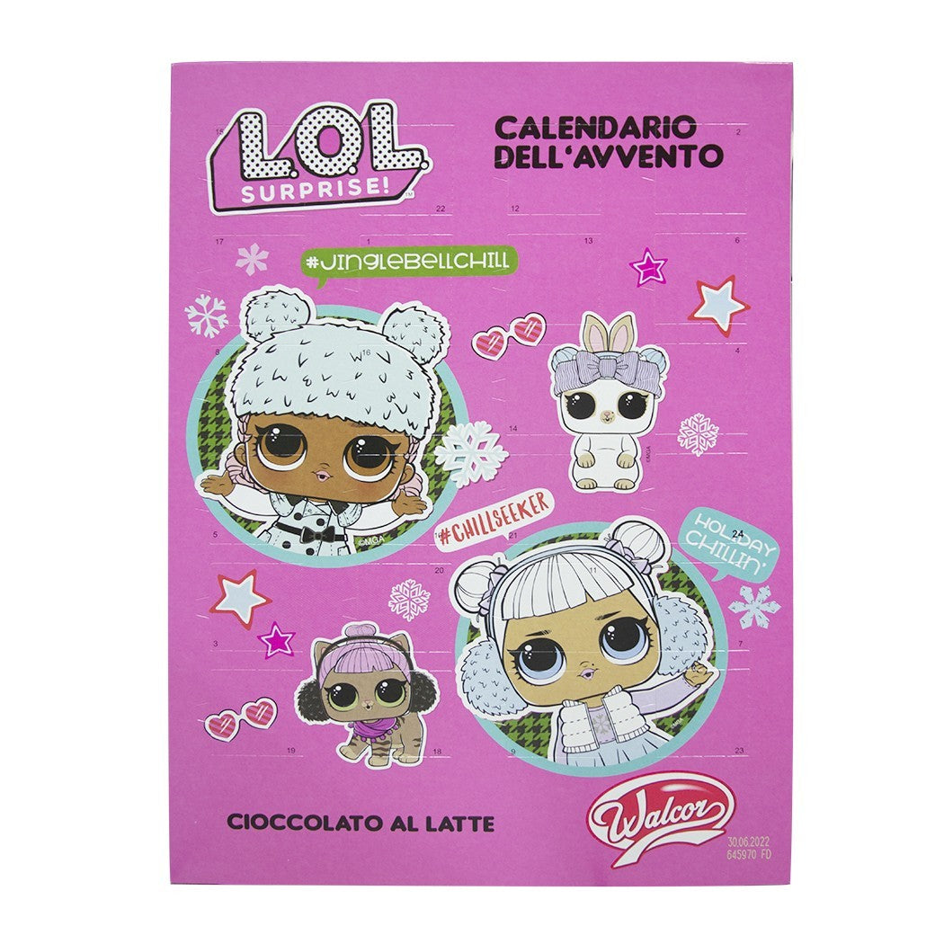 Calendrier de l'Avent LOL 2019 avec 24 bijoux originaux sur le thème de LOL