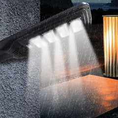 Lampadaire de charge solaire 000107 télécommande, capteur de mouvement 120W 192