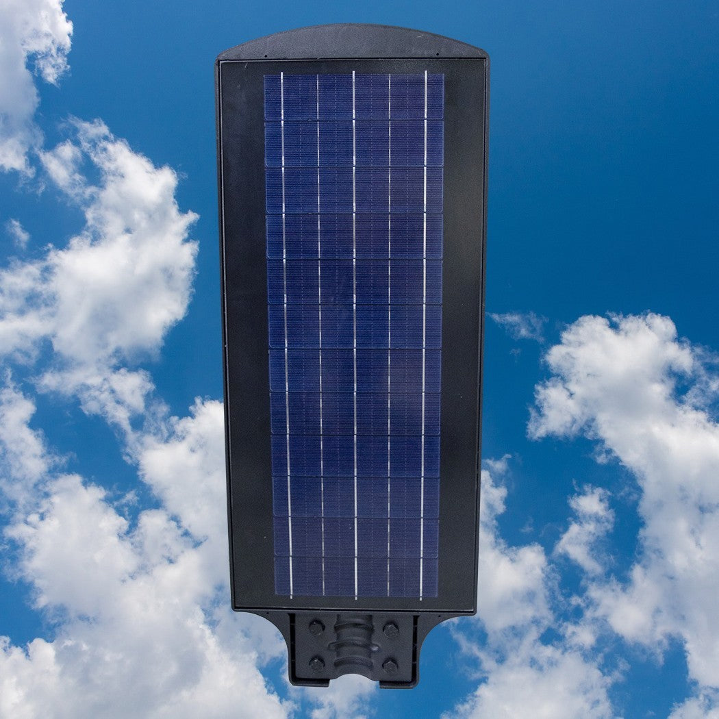 Lampadaire de charge solaire 000107 télécommande, capteur de mouvement 120W 192