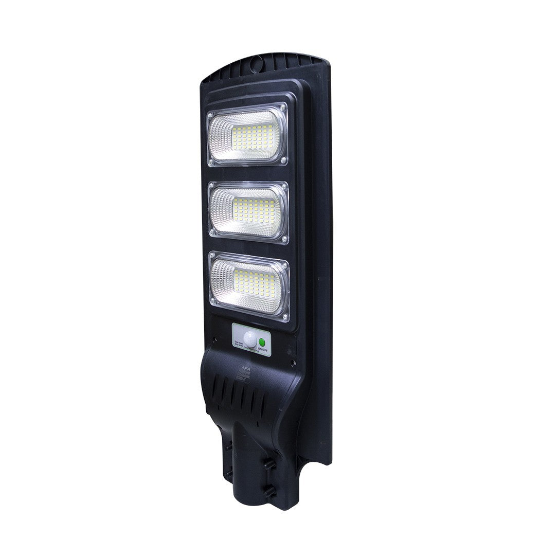 Lampadaire rechargeable solaire 809002 télécommande, détecteur crépusculaire 90W