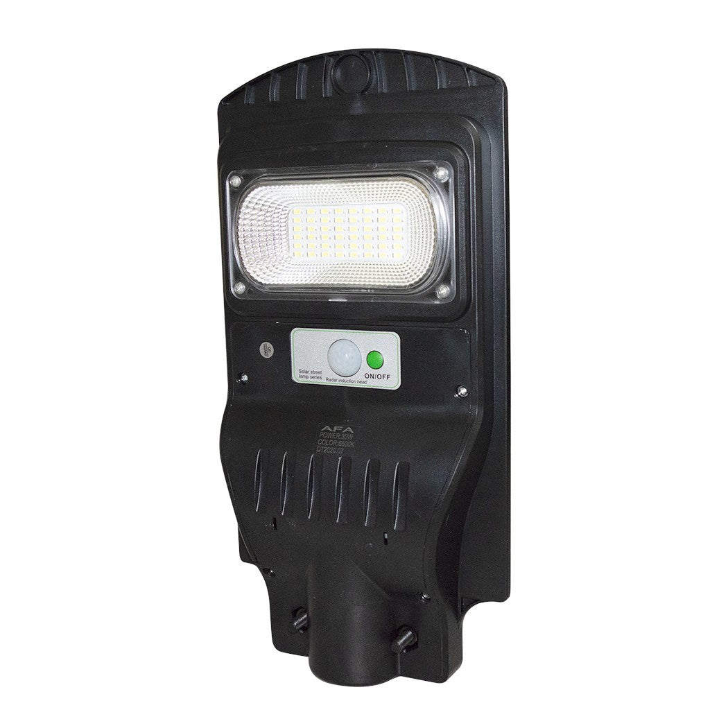 Lampadaire solaire 803000 avec capteur de mouvement 48 Led 30W