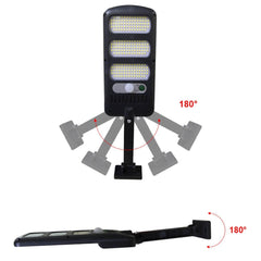 Mini Lampadaire phare solaire led 015018 avec allumage au passage 5.5V 1.5W