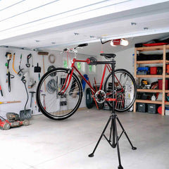 Support Béquille entretien et montage vélo 584897 avec plateau