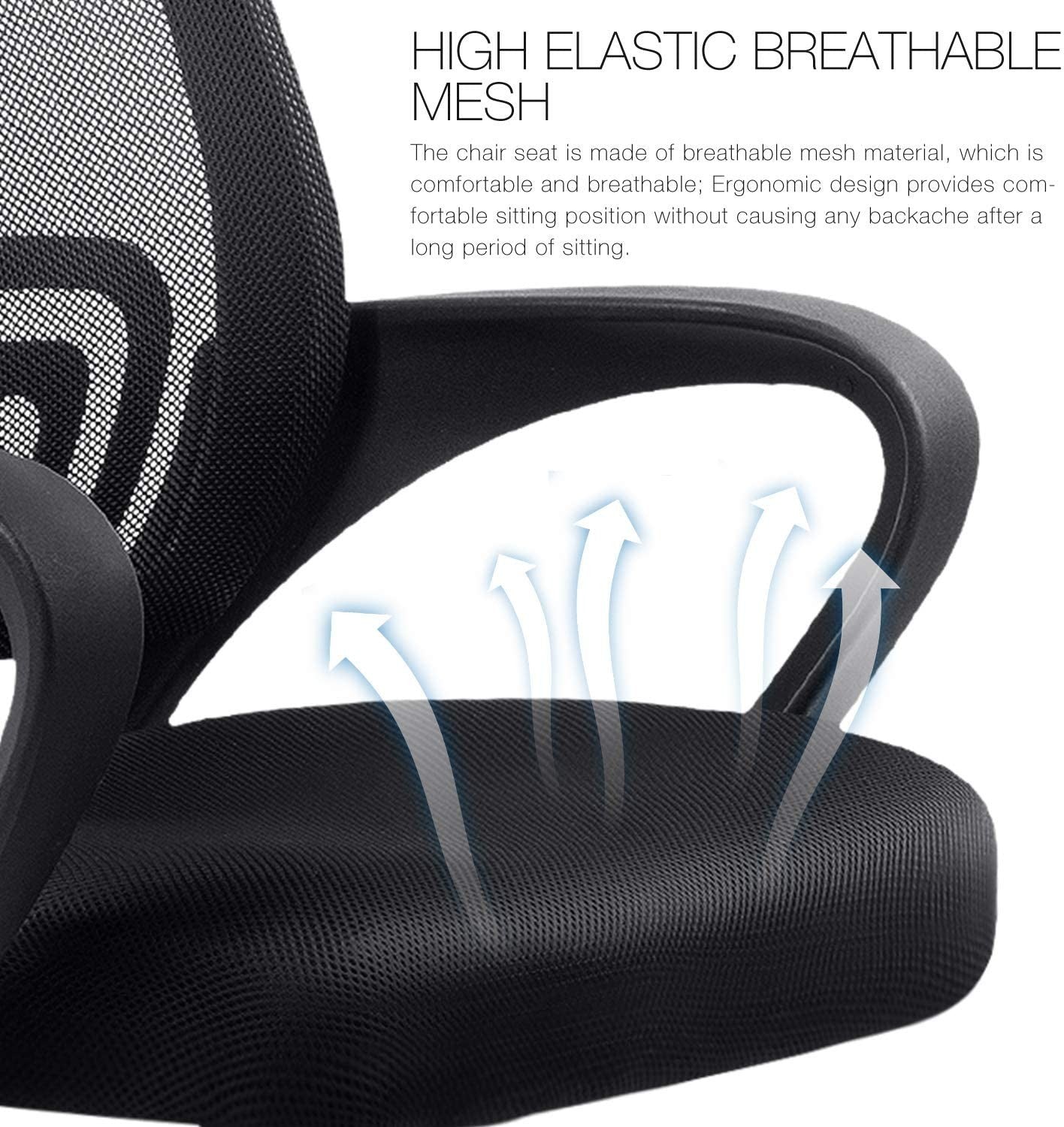 Chaise de bureau NEREA DIM249 Fauteuil Directionnel avec Dossier Respirant