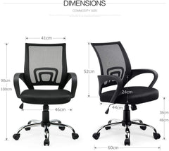 Chaise de bureau NEREA DIM249 Fauteuil Directionnel avec Dossier Respirant