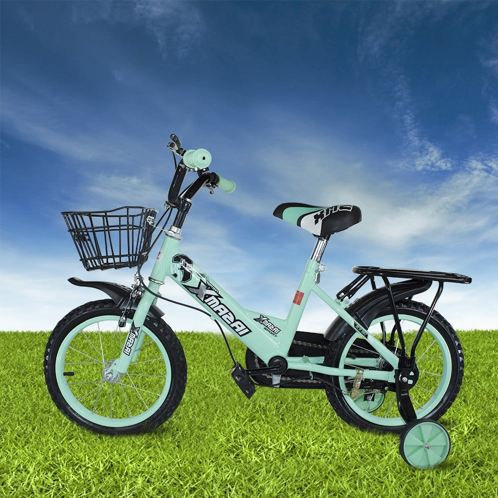 Enfants Magic vélo taille 14 avec panier âge 4 - 6 ans avec roulettes
