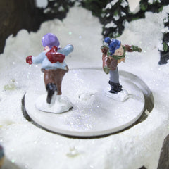 Village de Noël décoration MAISON 361008 mouvement lumières musique 19x16x22cm