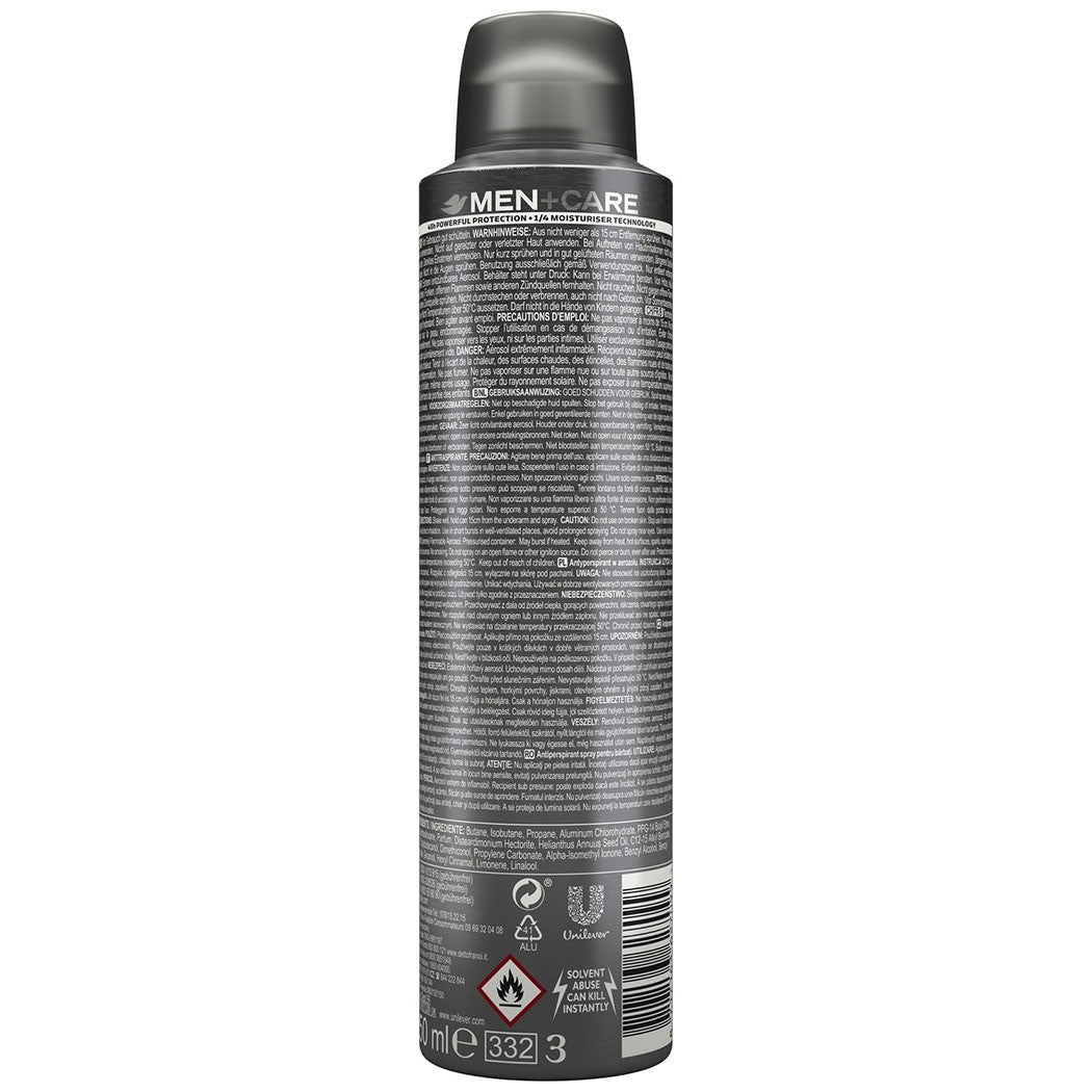 DOVE les hommes +care invisible dry 533806 désodorisant anti-transpirant 250ml