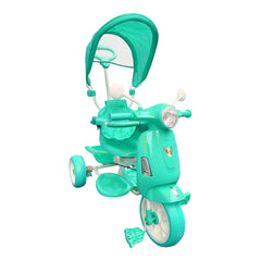 Tricycle poussoir enfants LT916 double frein et siège pivotant devant maman