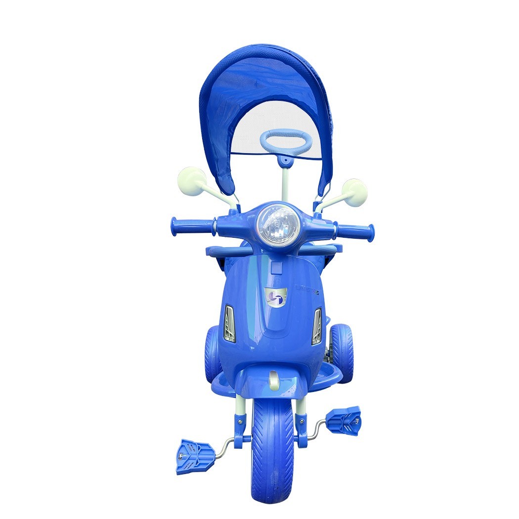 Tricycle poussoir enfants LT916 double frein et siège pivotant devant maman