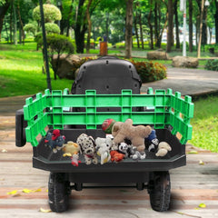 Tracteur électrique pour enfants 12V remorque BK0925 MP3 télécommande, lumières