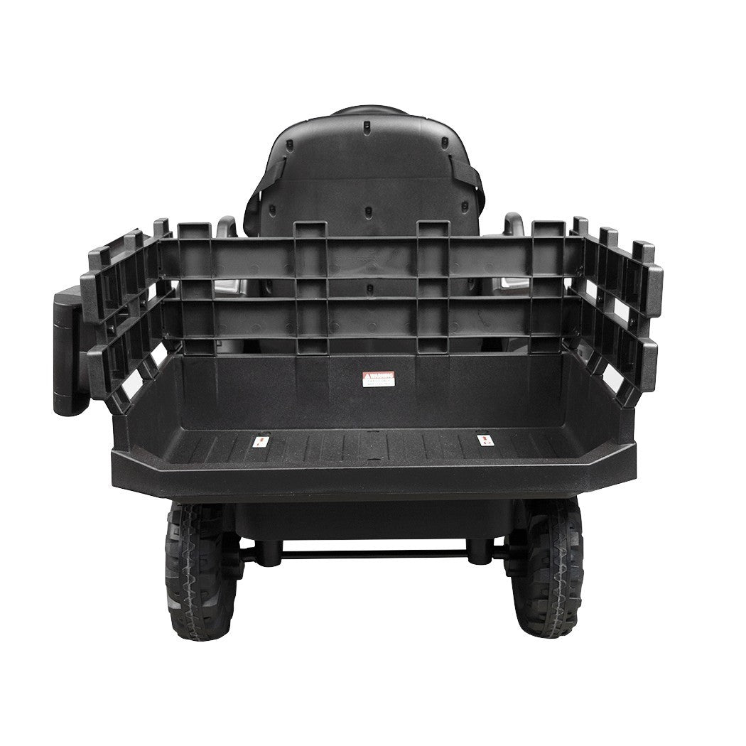 Tracteur électrique pour enfants 12V remorque BK0925 MP3 télécommande, lumières