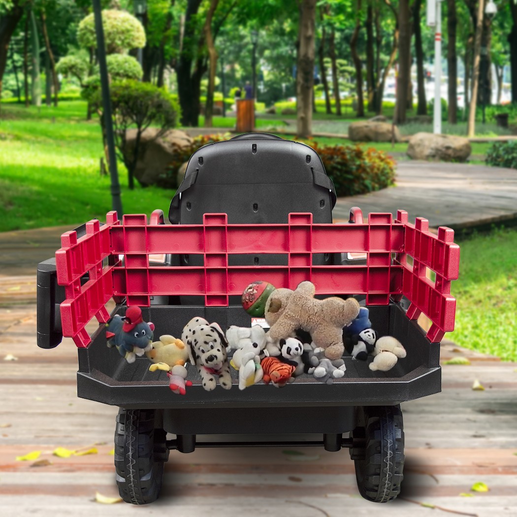 Tracteur électrique pour enfants 12V remorque BK0925 MP3 télécommande, lumières